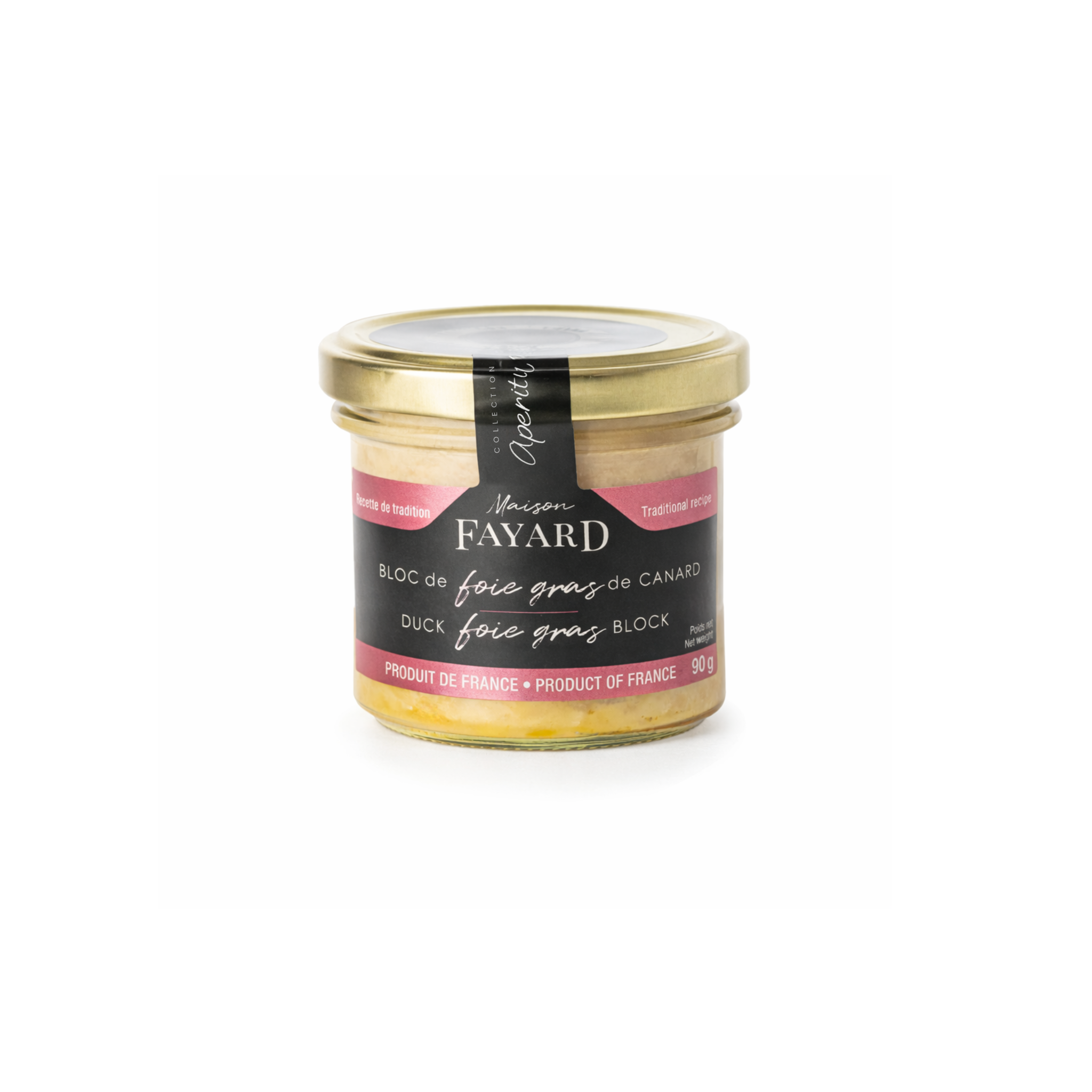 Bloc de foie gras de canard 90g par Maison Fayard