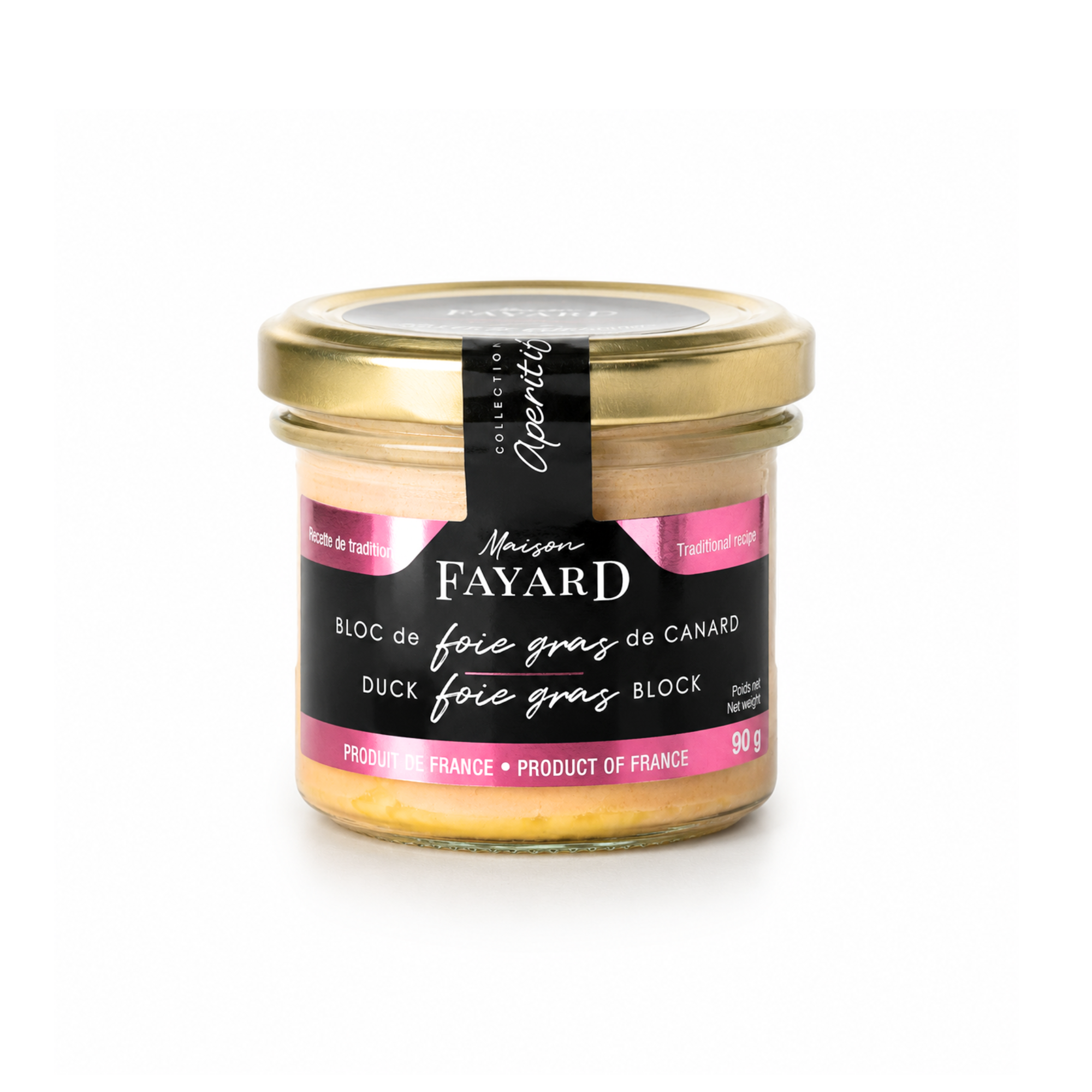 Bloc de foie gras de canard 90g par Maison Fayard