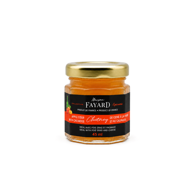 Confit de Cidre et au Calvados Maison Fayard
