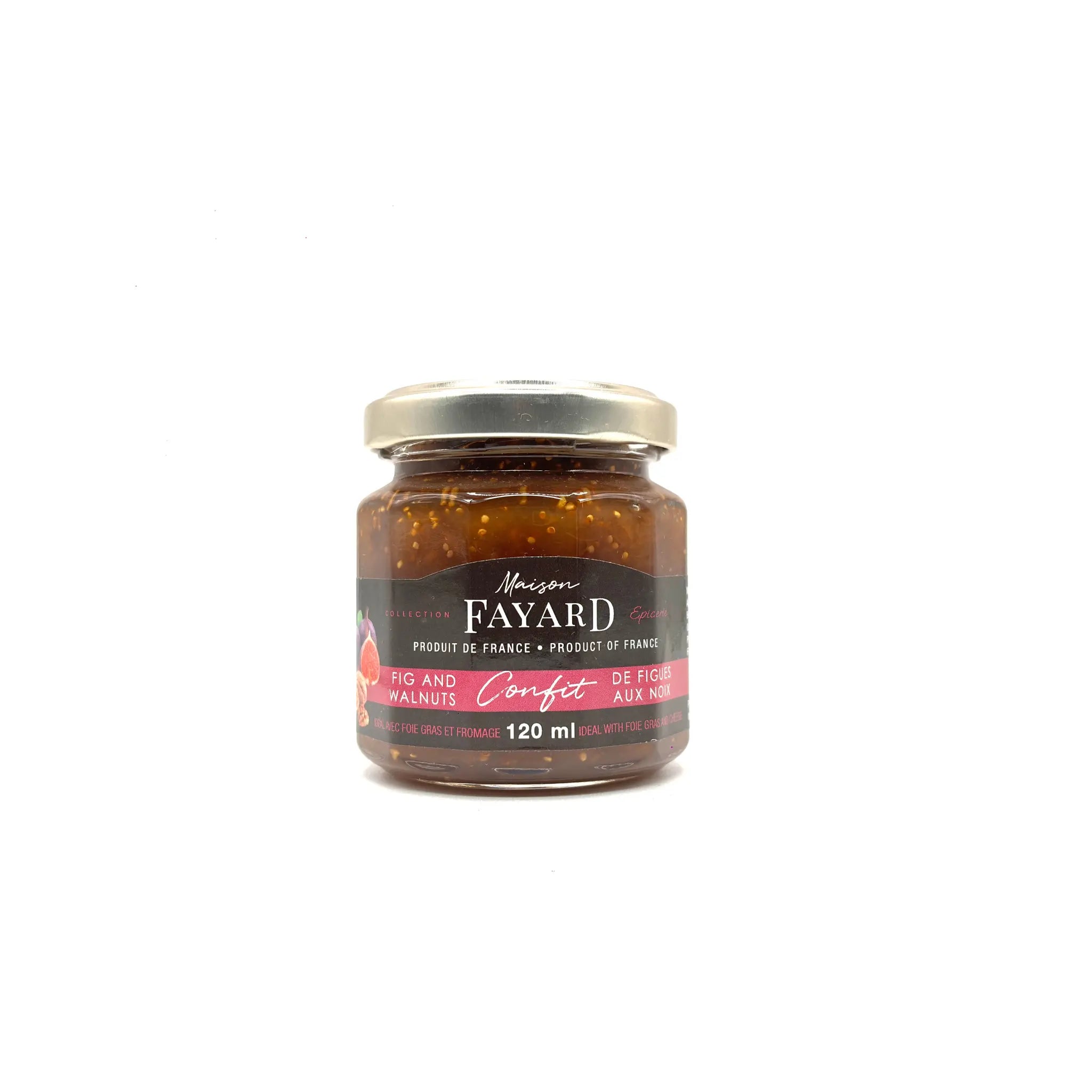 Confit à la figue & Noix Maison Fayard collection épicerie