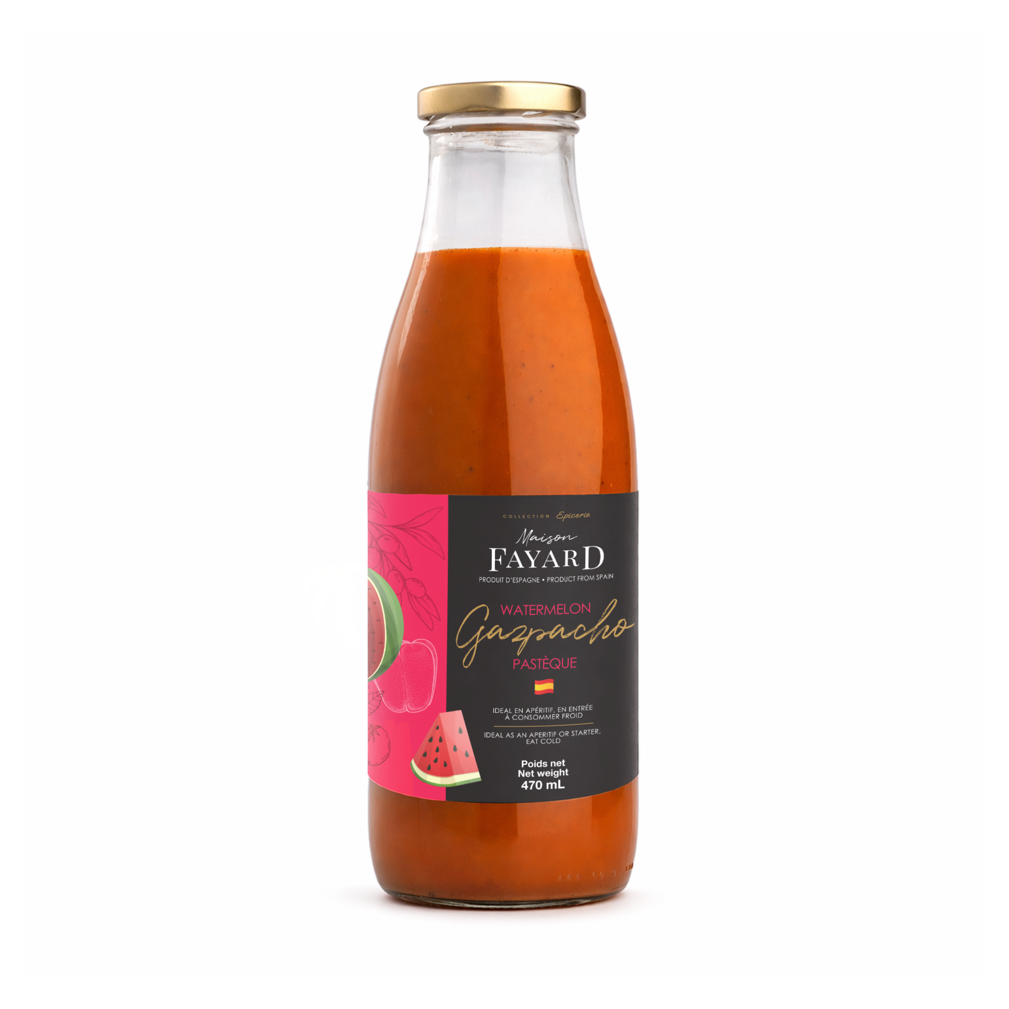 Gazpacho à la pastèque