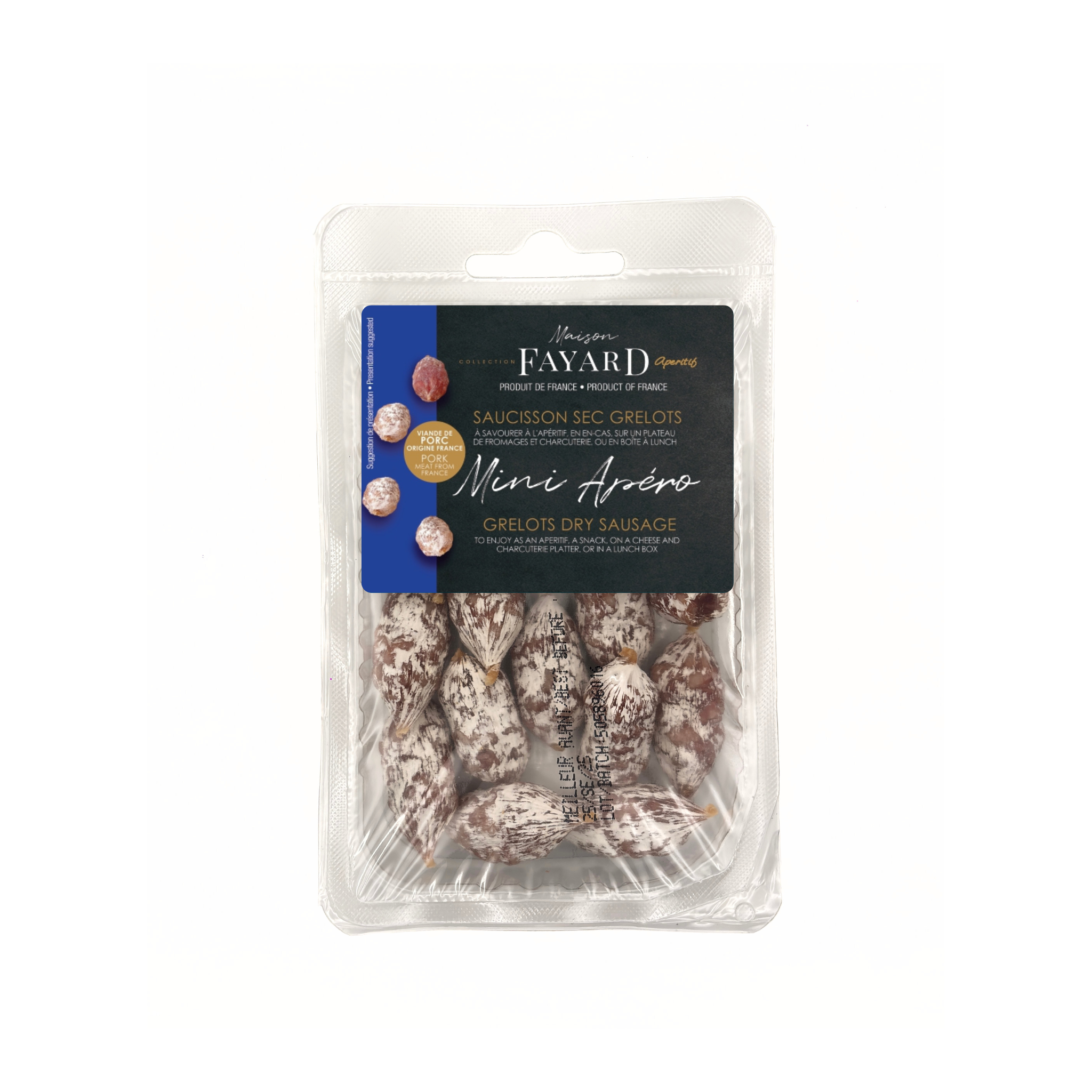 Grelots nature Saucisson sec