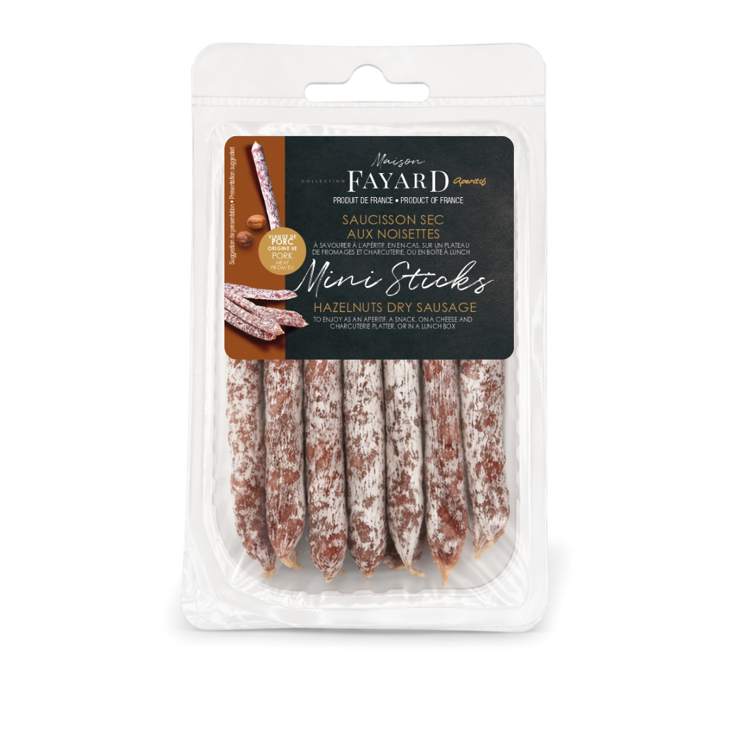 Mini Sticks Noisettes Saucisson sec