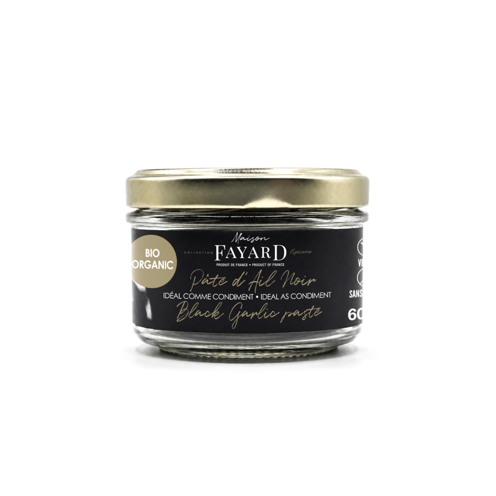 Pâte d'Ail Noir Bio Maison Fayard collection épicerie