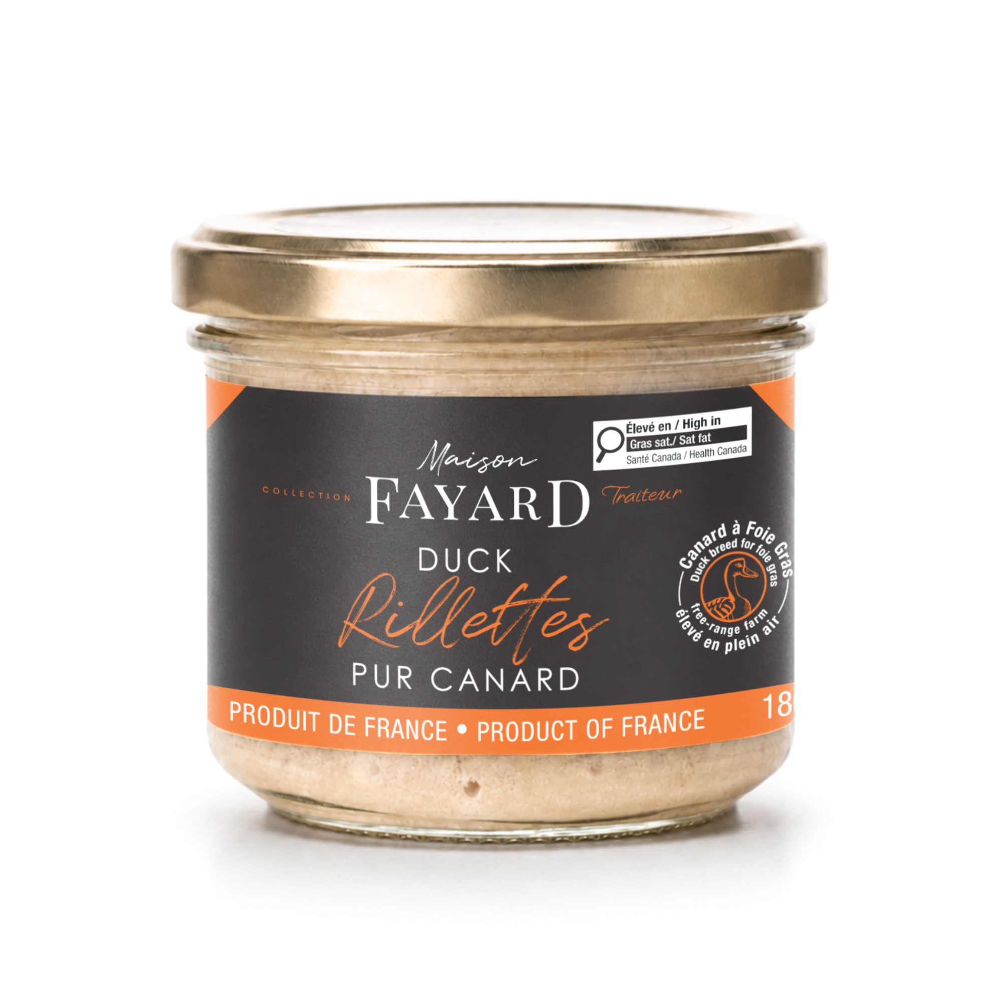 Rillettes de canard Maison Fayard