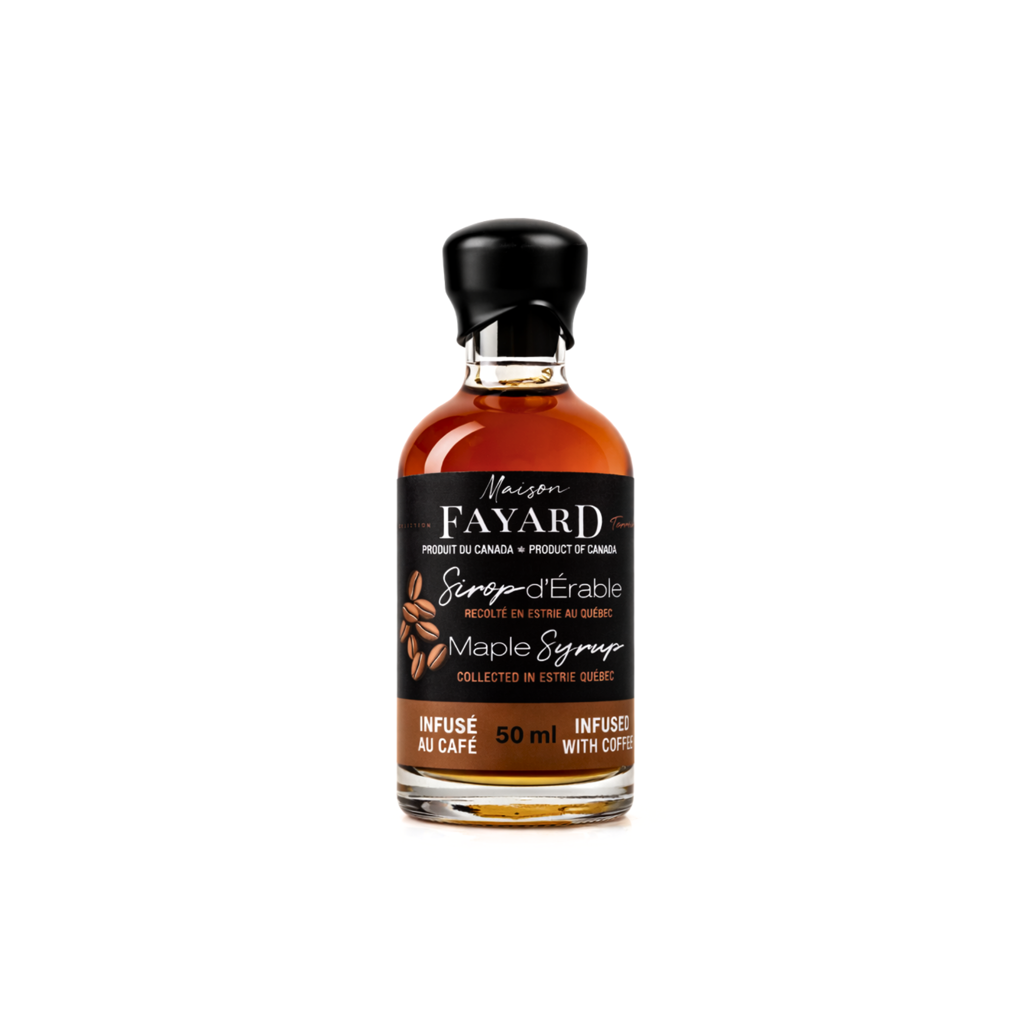 Sirop d’Érable Infusé au Café Maison Fayard collection Terroir