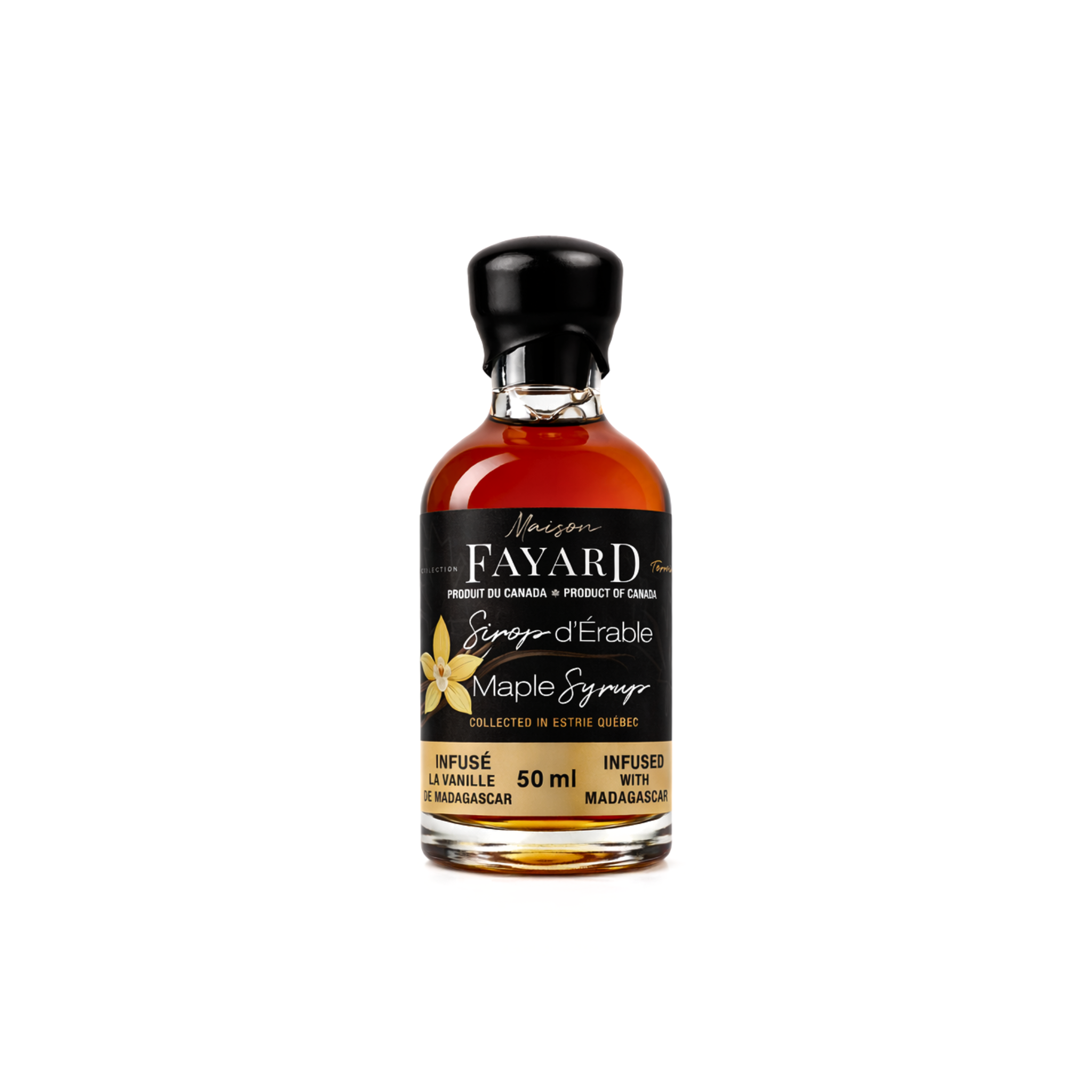 Sirop d’Érable à la Vanille de Madagascar Maison Fayard collection Terroir