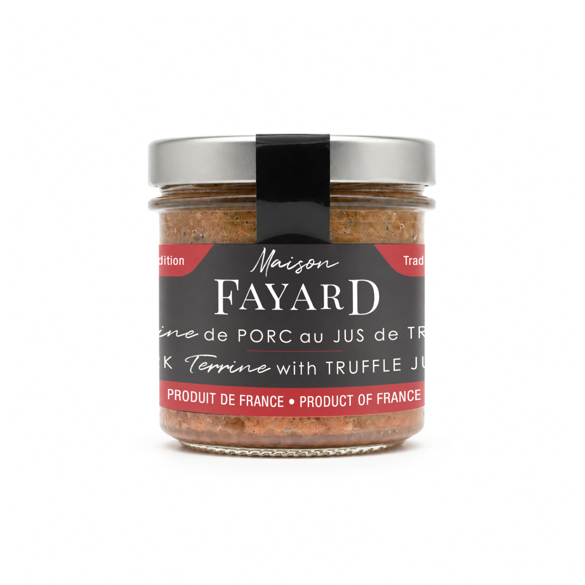 Terrine de porc au Jus de Truffe Maison Fayard
