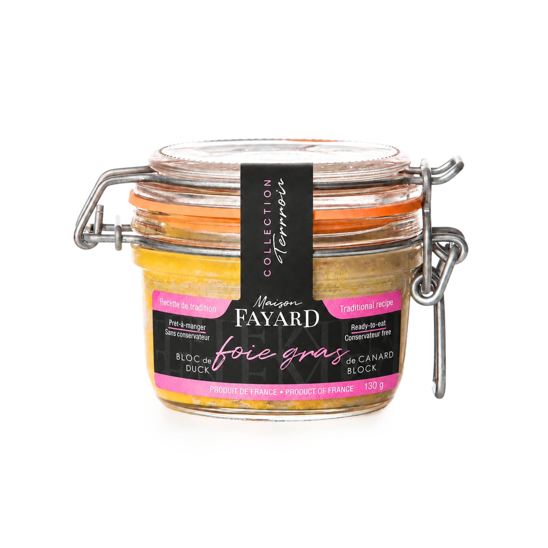 Bloc de foie gras 130g de Maison Fayard