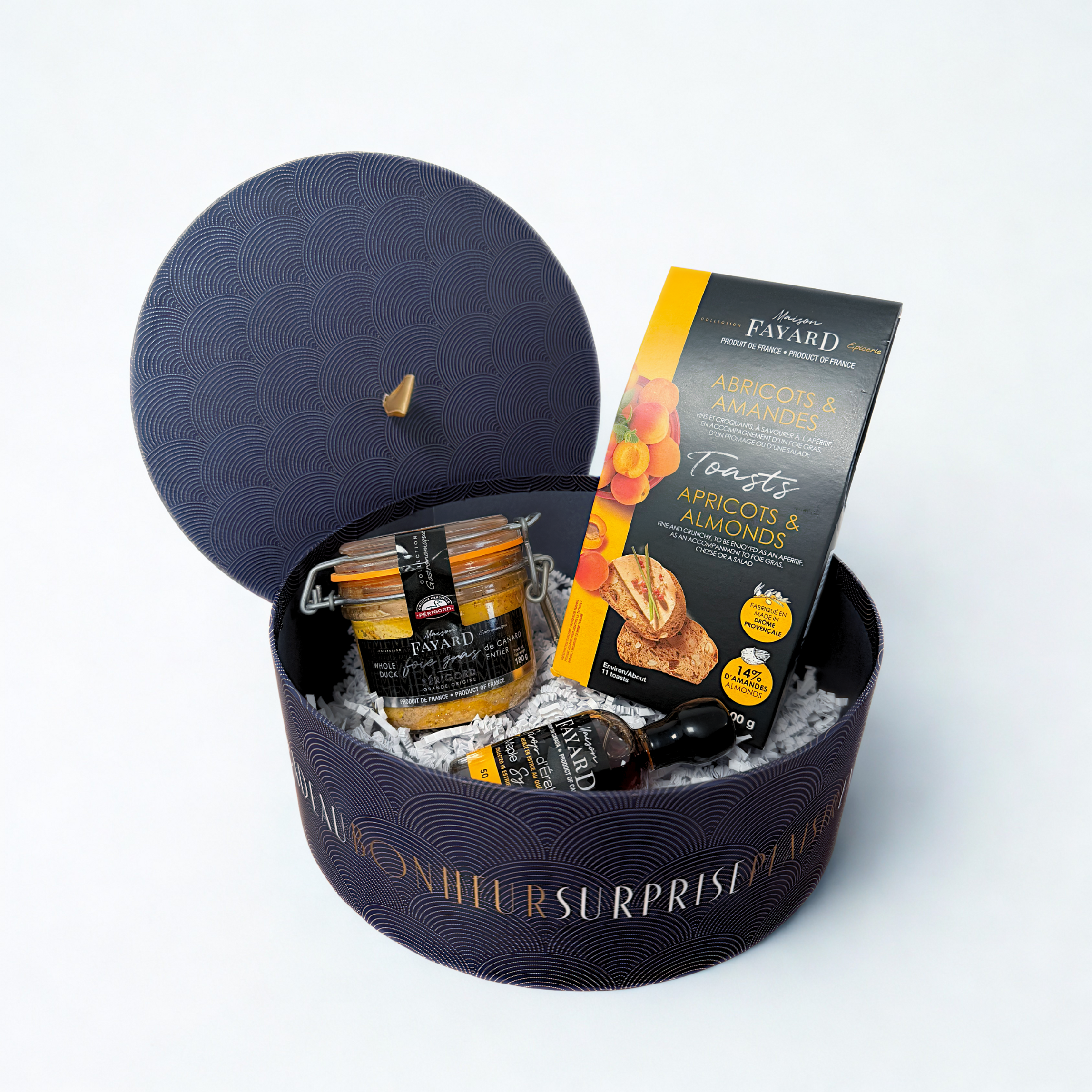 Navy Blue Gift Box – Foie Gras & Apricot Toast