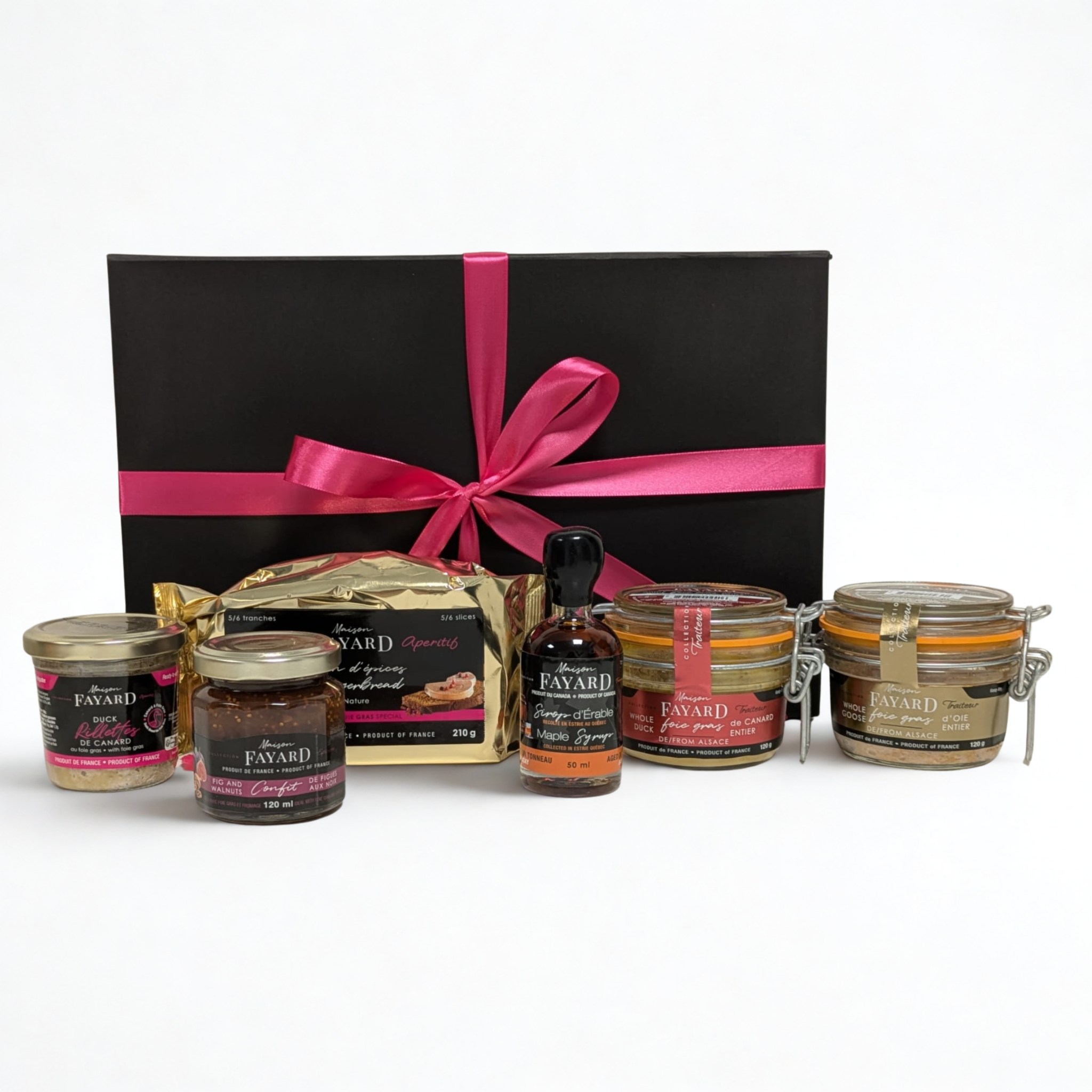 Black Gift Box M – Duo of Foie Gras & Gourmet Confit