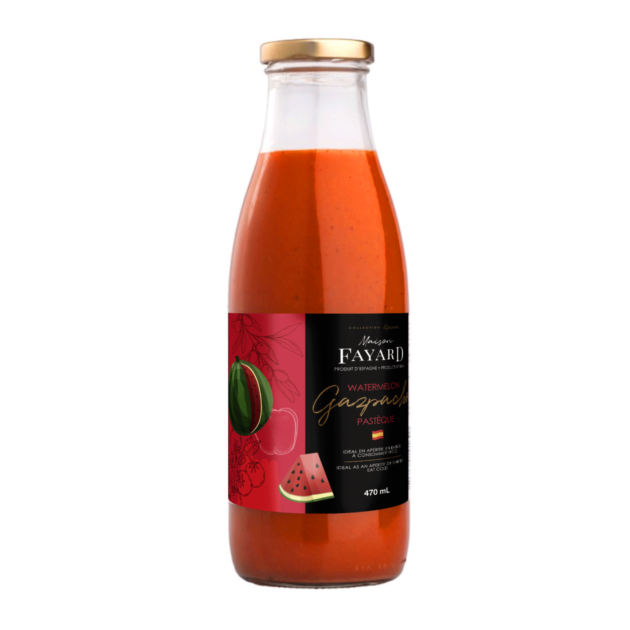Gazpacho à la pastèque