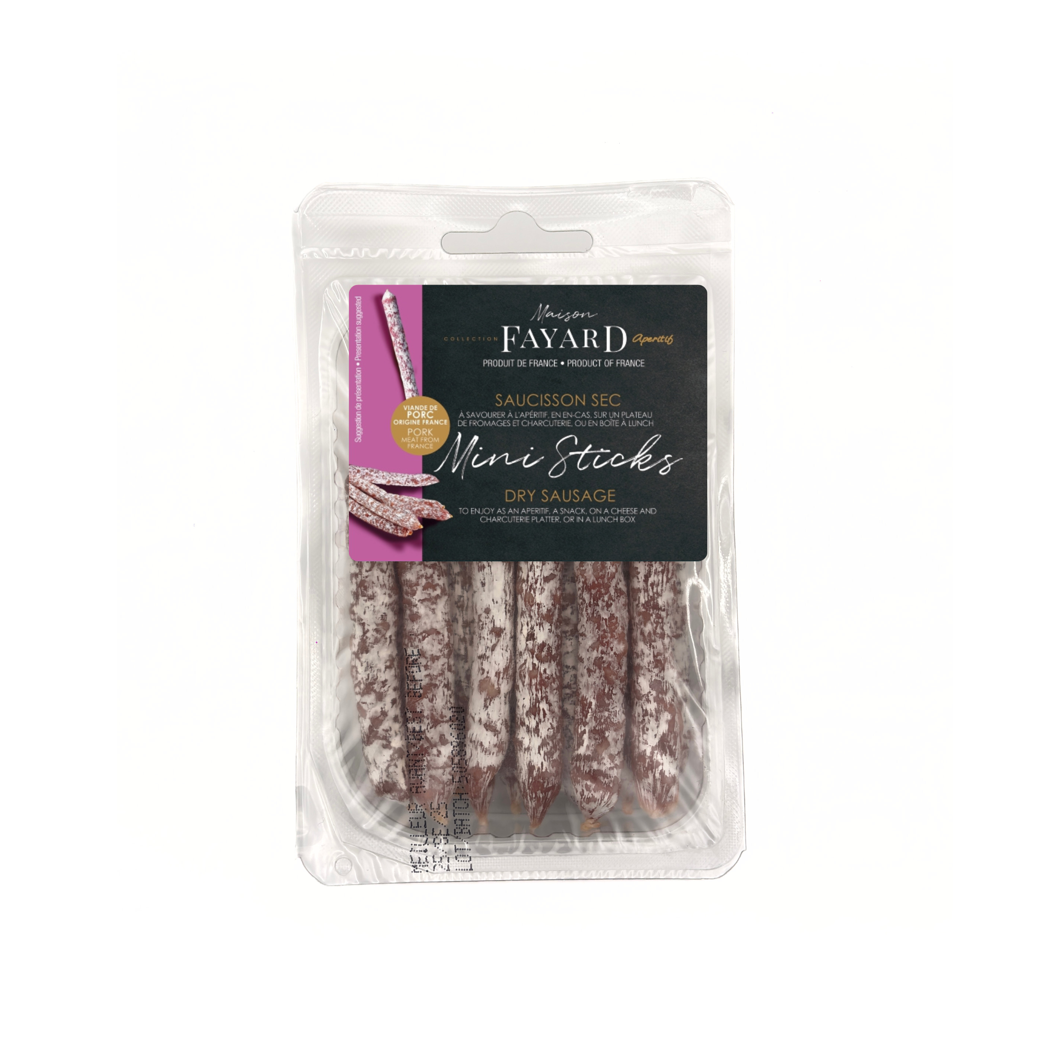 Mini Sticks Nature Saucisson sec