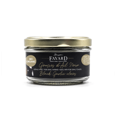 Moutarde à d'Ail Noir Bio Maison Fayard collection épicerie