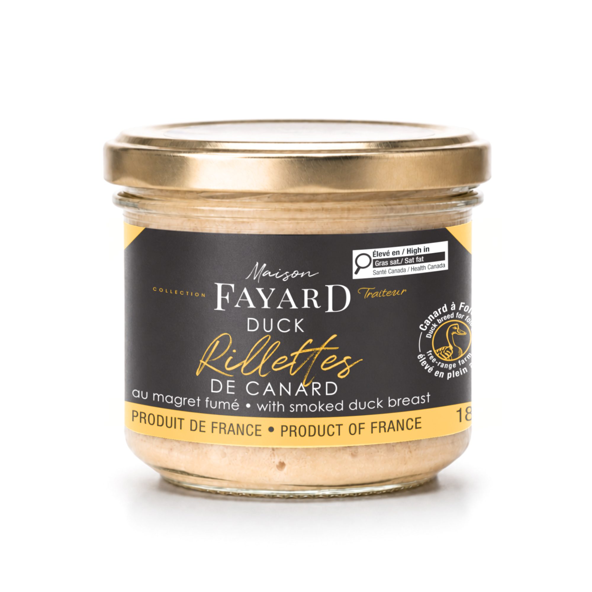 Rillettes de Canard au Magret fumé Maison Fayard
