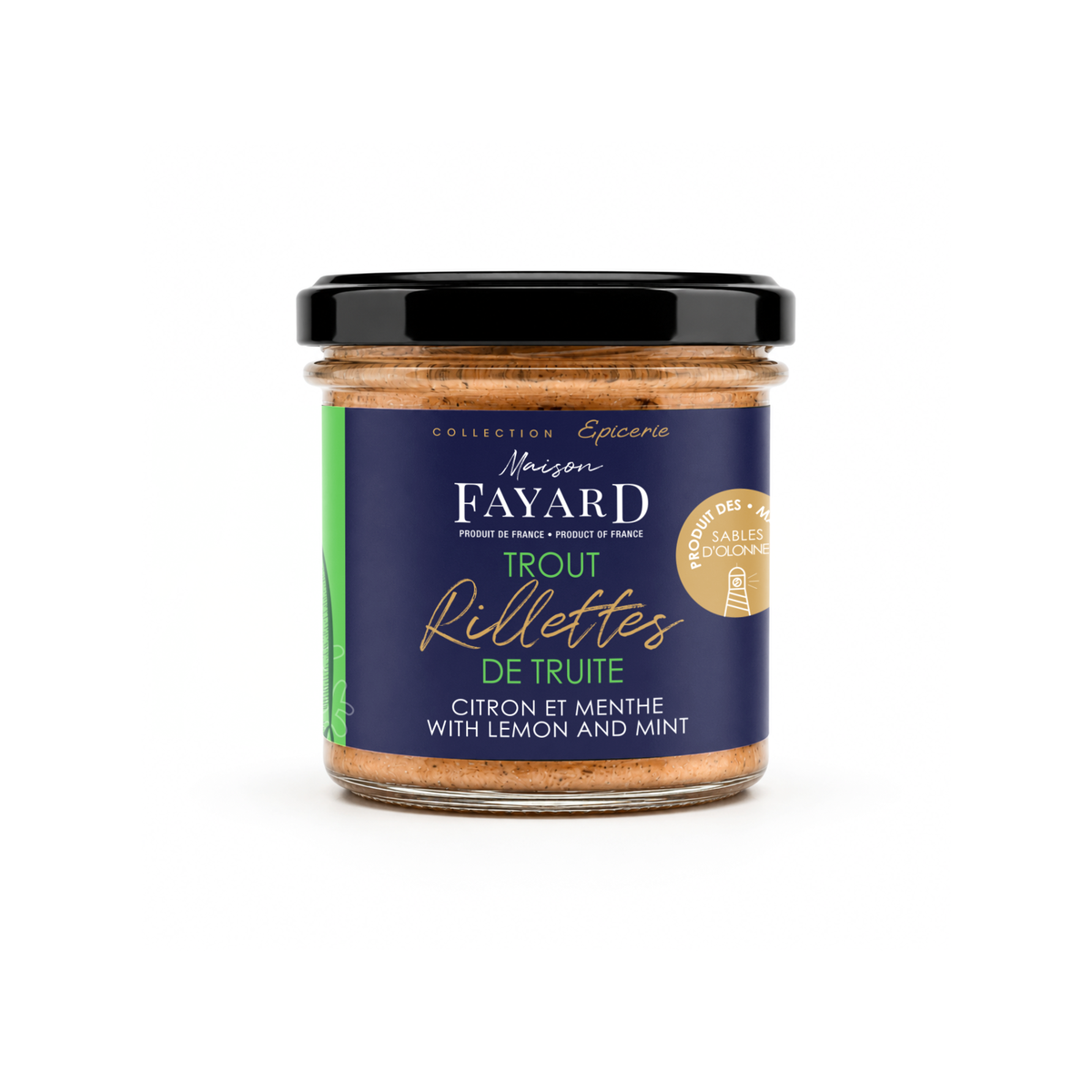 Trout Rillete Smoked Trout Rillettes Lemon & Mint, 90g | Maison Fayard