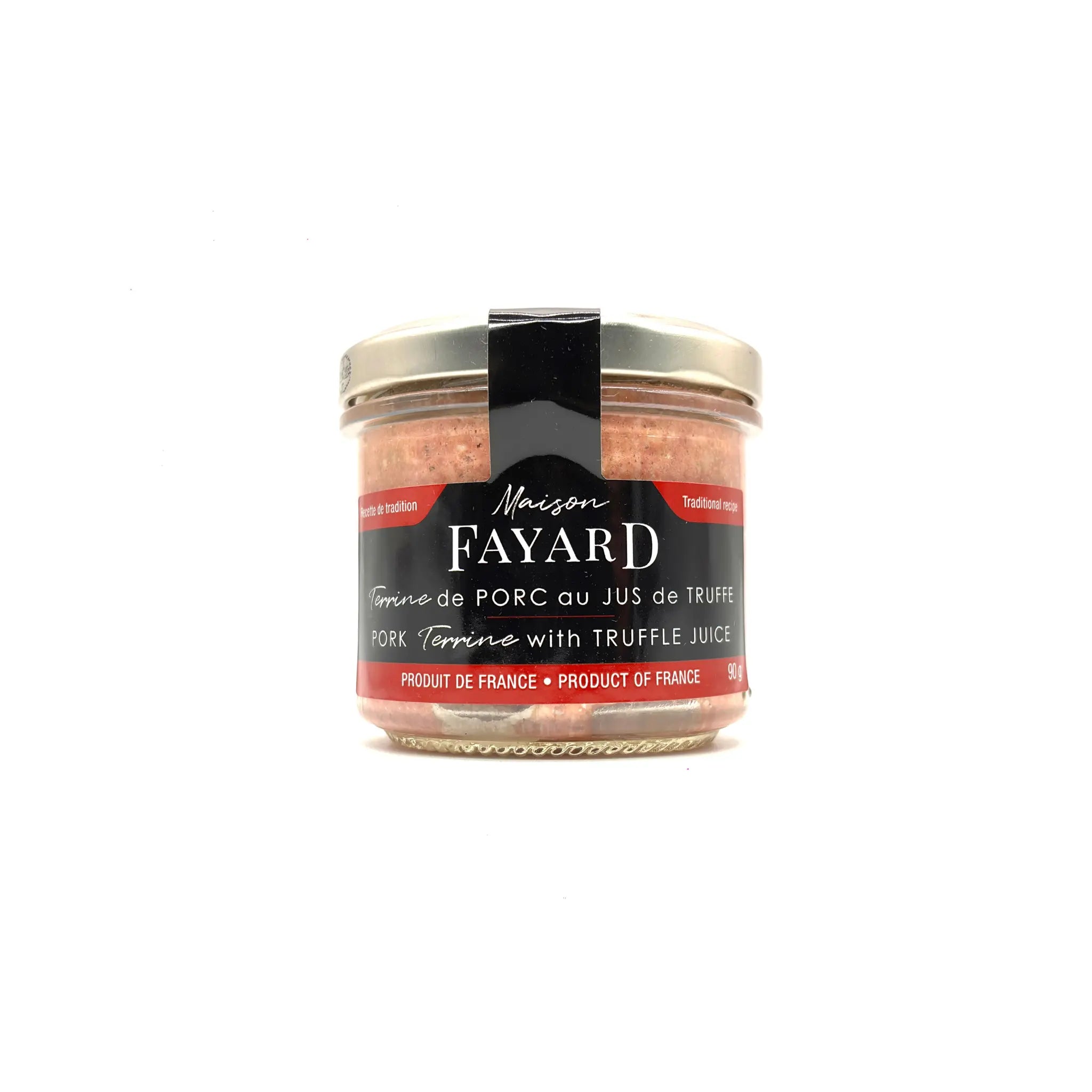 Terrine de porc au Jus de Truffe Maison Fayard