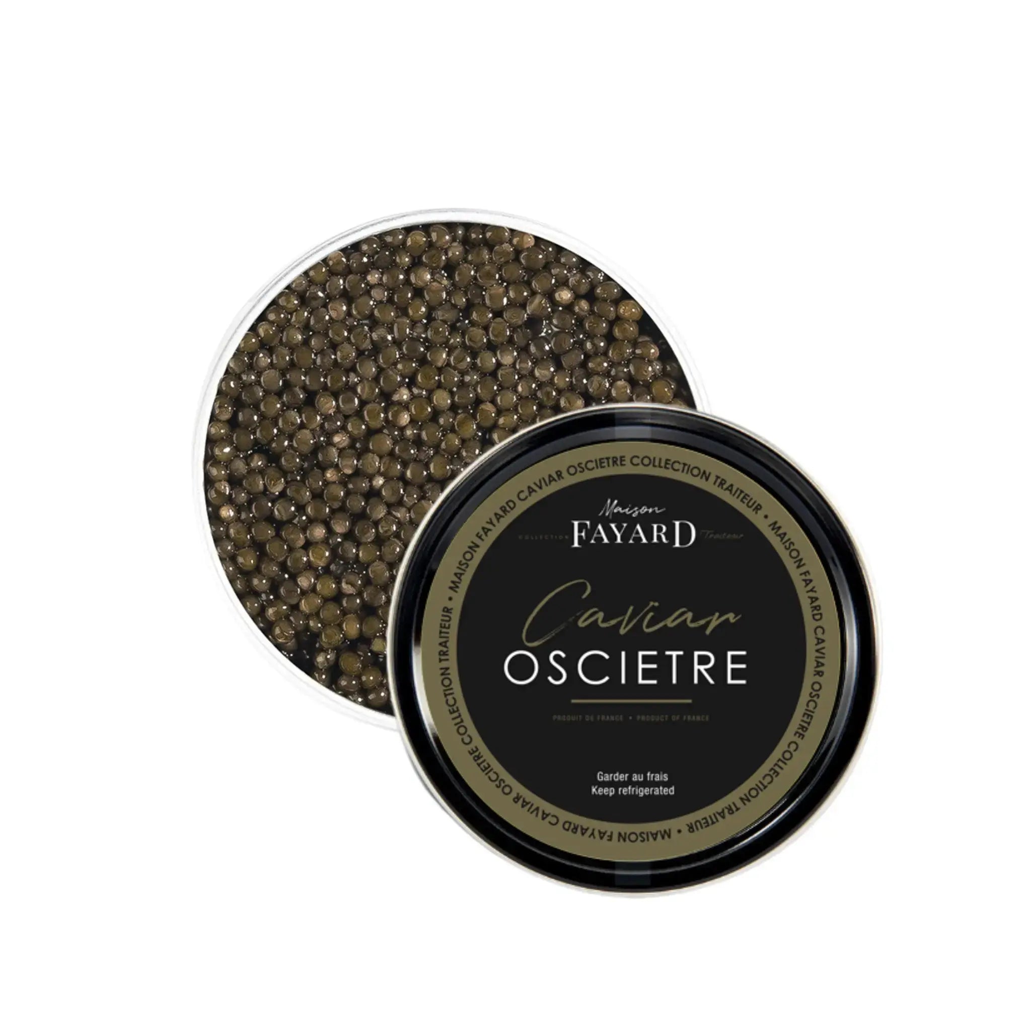Caviar Oscietre Maison Fayard collection signature